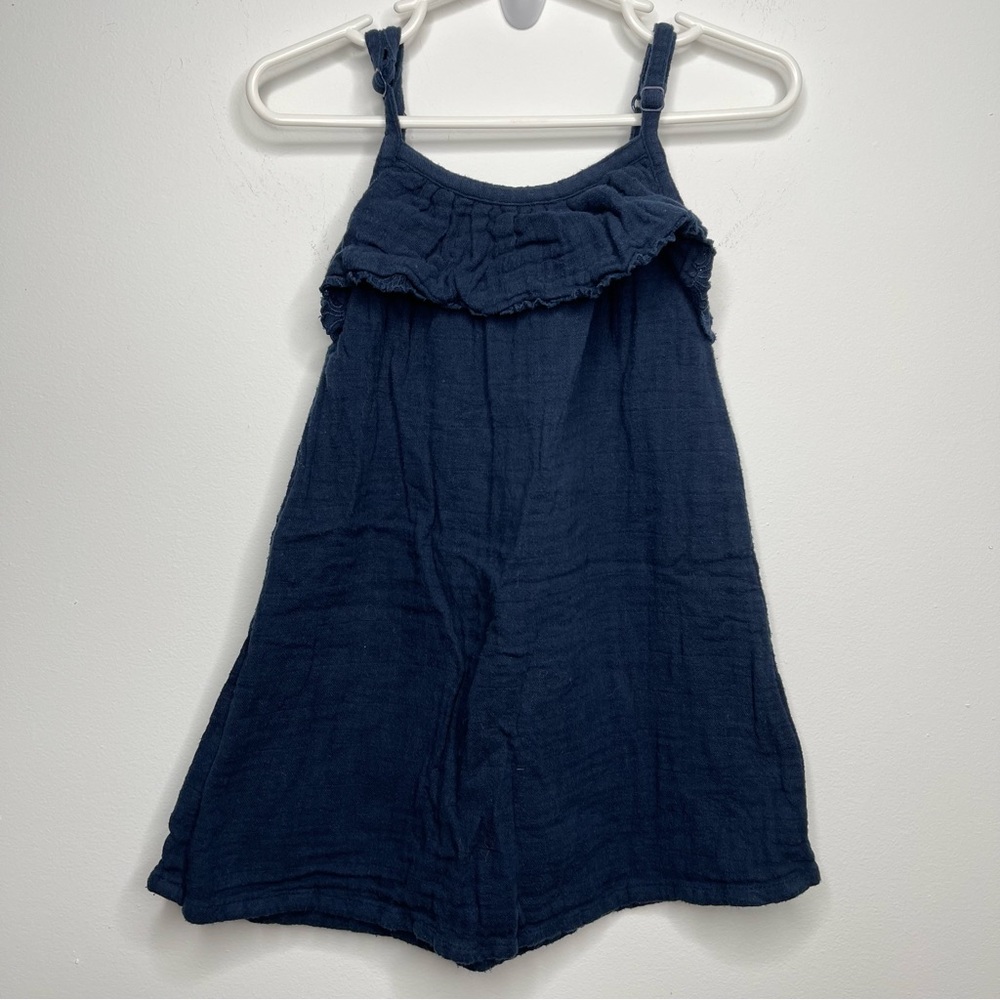 City Mouse Navy Lightweight Adjustable Dress Size 2 Year